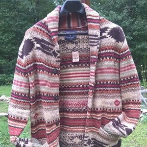 American Eagle Heavy Men's Cardigan Sweater